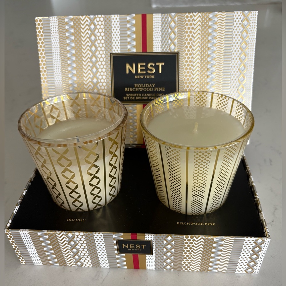 Nest Holiday Candle Set